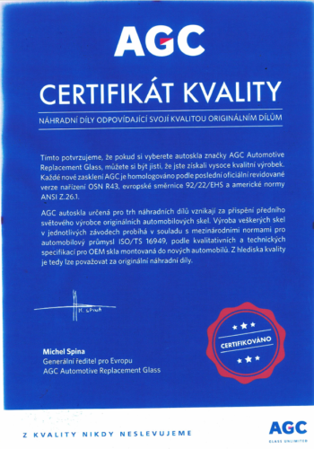 agc cert
